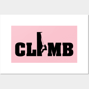 Climb Posters and Art